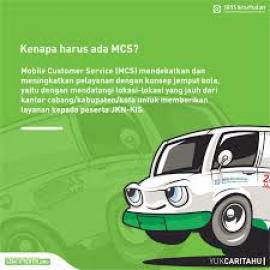 Informasi layanan Mobile Customer Service  peserta JKN-KIS