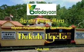 Agenda 24 Feb - 6 Maret 2020, Penyusunan Tatib Pengisian Dukuh