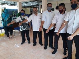 KPU Gunungkidul adakan Rapid Test  Bagi PPS Sebagai Upaya Untuk Mencegah Penyebaran Covid-19