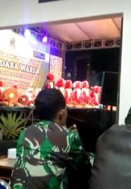 Penampilan Hadroh di rangkaian Kegiatan GELAR BUDAYA Kapanewon Rongkop