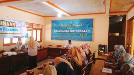 30 PESERTA IKUTI PEMBINAAN KADER POSBINDU