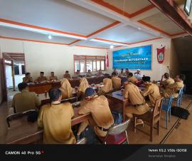 Rapat Awal Tahun 2026 Lurah dan Pamong Kalurahan Botodayaan Diawali Tausyiah