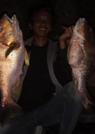  Bertempur dengan hembusan angin, tak menyurutkan pemburu ikan