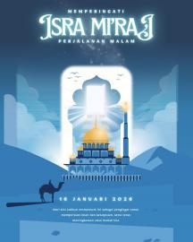 Selamat Memperingati Isra Mi'raj Nabi Muhammad SAW