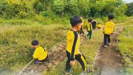 Belajar Gotong Royong Sejak Dini Bersama TK Anaprasa Botodayaan