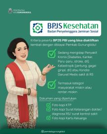 BPJS PBI Nonaktif Bisa Diaktifkan Kembali, Ini Syaratnya