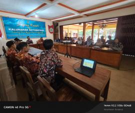 Rakor Lurah dan Pamong Botodayaan, Matangkan Persiapan Safari Ramadhan Bupati Gunungkidul