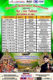 Agenda Lengkap HUT Botodayaan ke-110 Olahraga, Seni, dan Budaya Jadi Satu