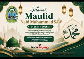 Selamat Memperingati Maulid Nabi Muhammad SAW 1448 H / 2026 M 