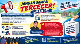JANGAN SAMPAI TERLEWAT! PANITIA PILUR BOTODAYAAN IMBAU WARGA SEGERA DAFTAR DPK